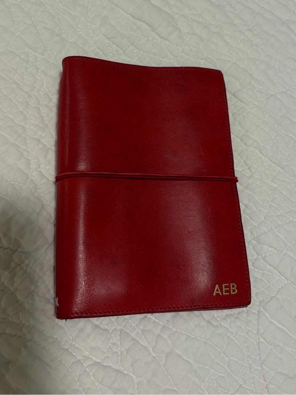 Paper Republic A6 Le Portfolio in Red